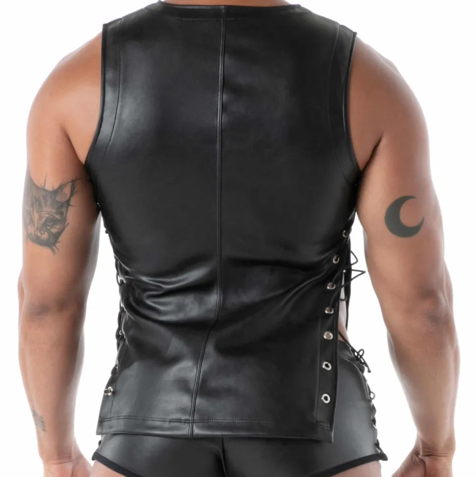 Débardeur à Lacets Kinky Noir