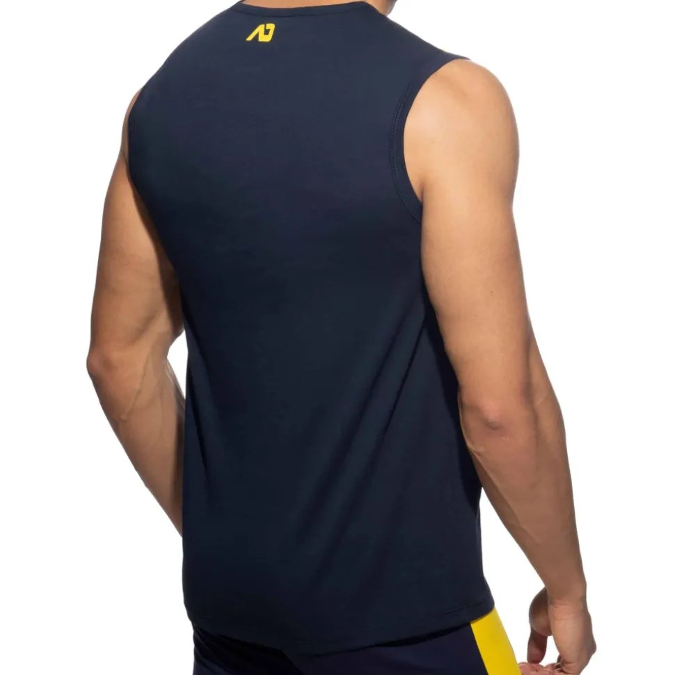 Débardeur AD Coton Bleu Marine