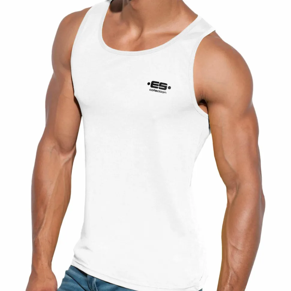 Débardeur Basic Blanc