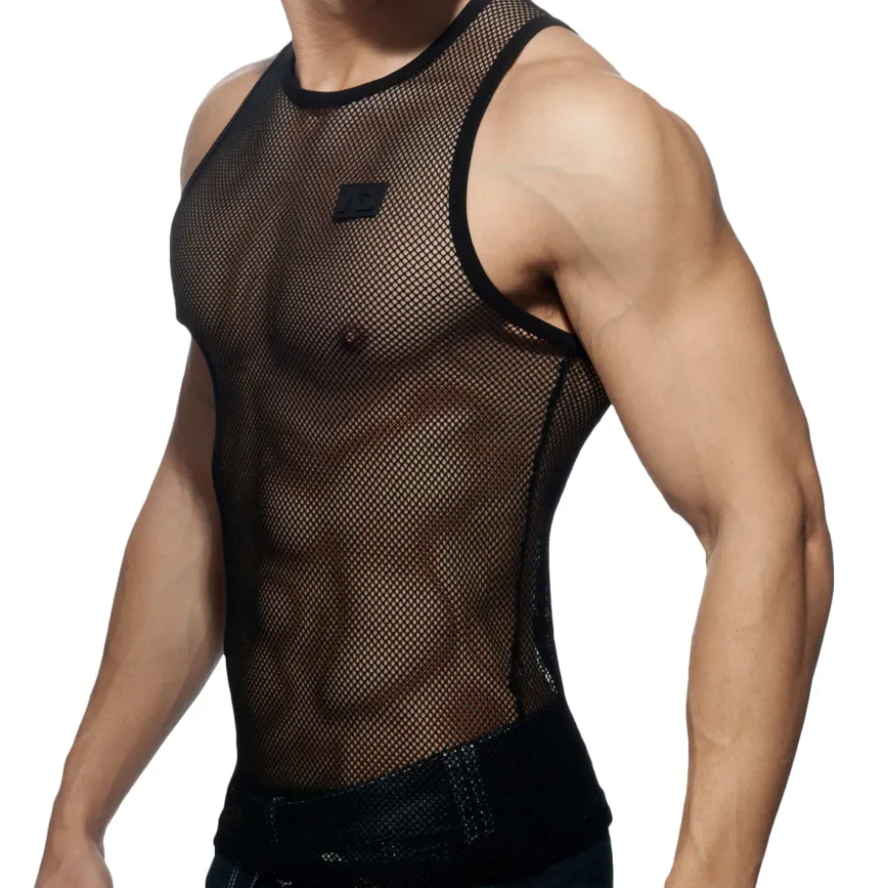 Débardeur C-Through Mesh Noir