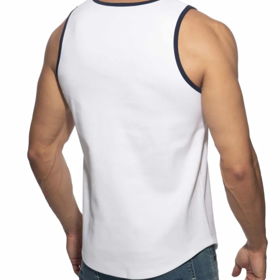 Débardeur Rib AD Blanc