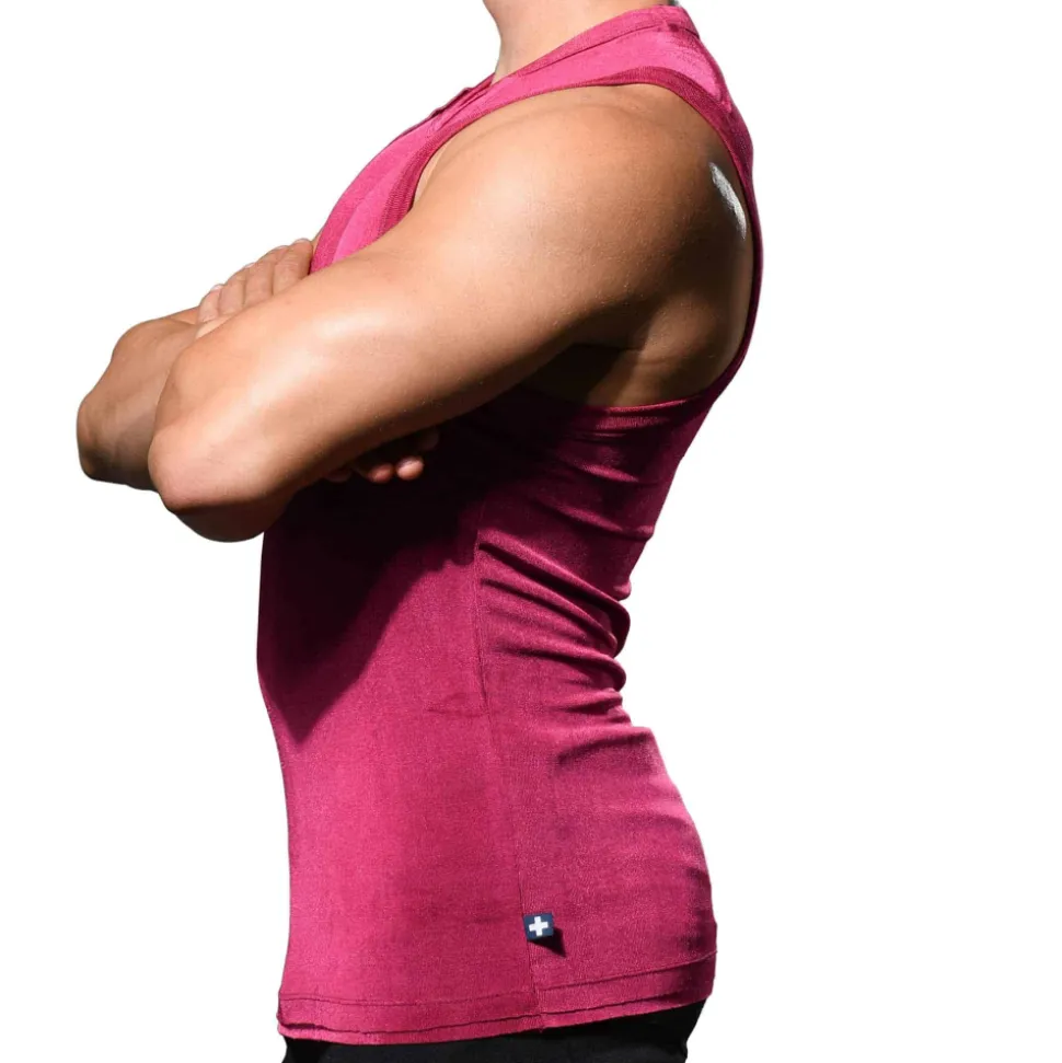 Débardeur Sensual Rib Magenta
