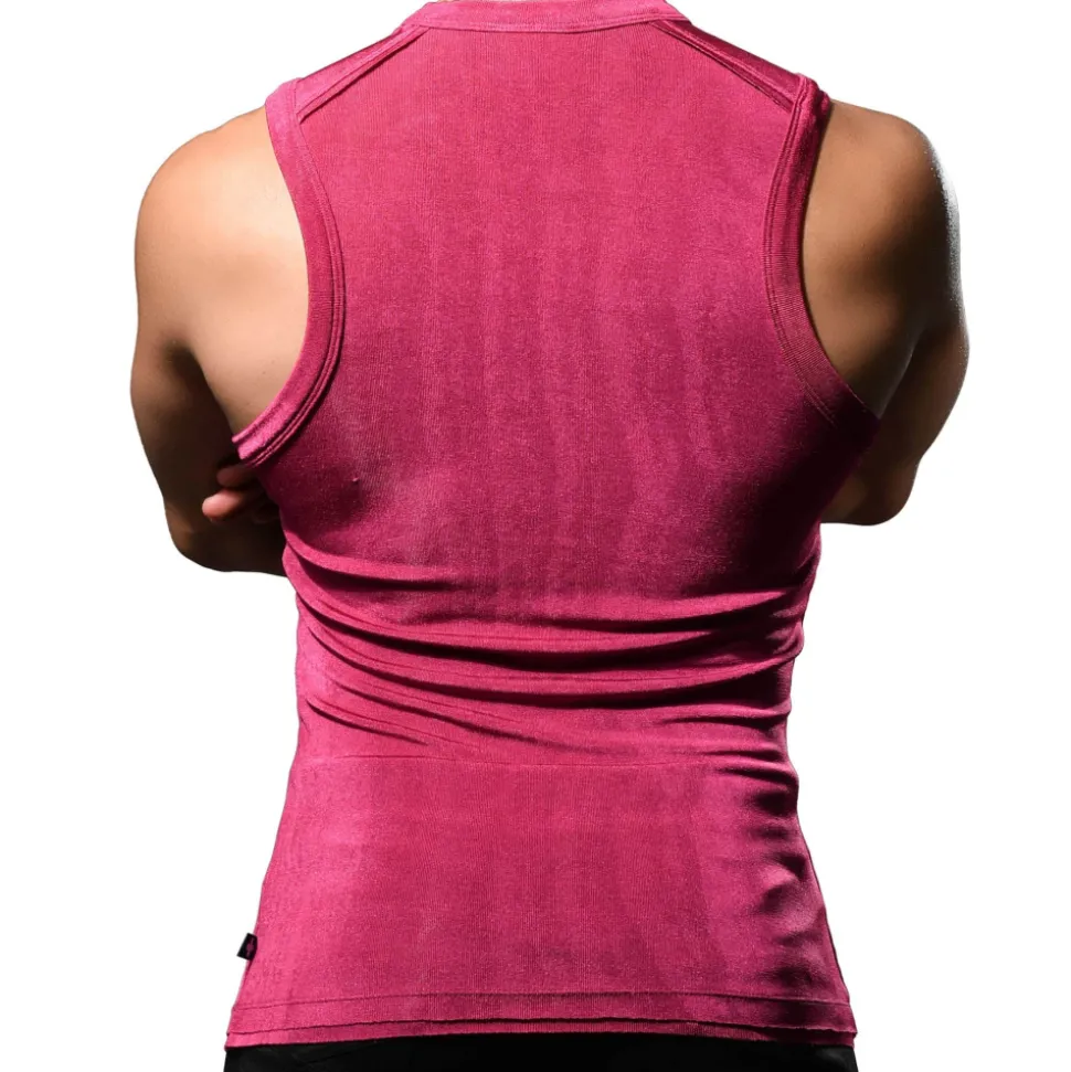 Débardeur Sensual Rib Magenta