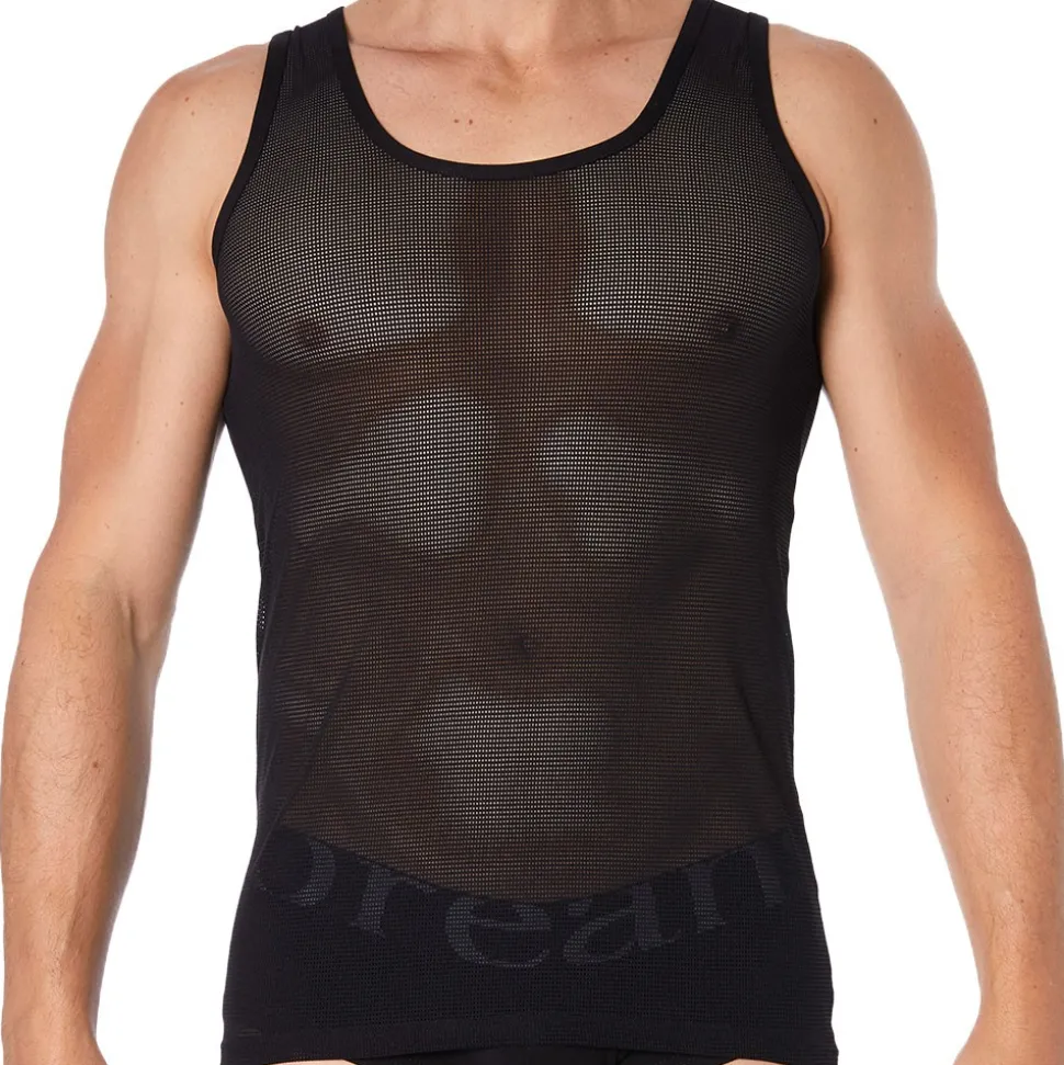 Débardeur Sportive Mesh Noir