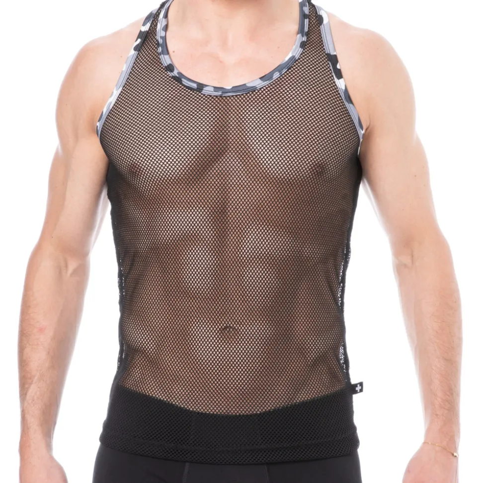 Débardeur Summer Mesh Noir