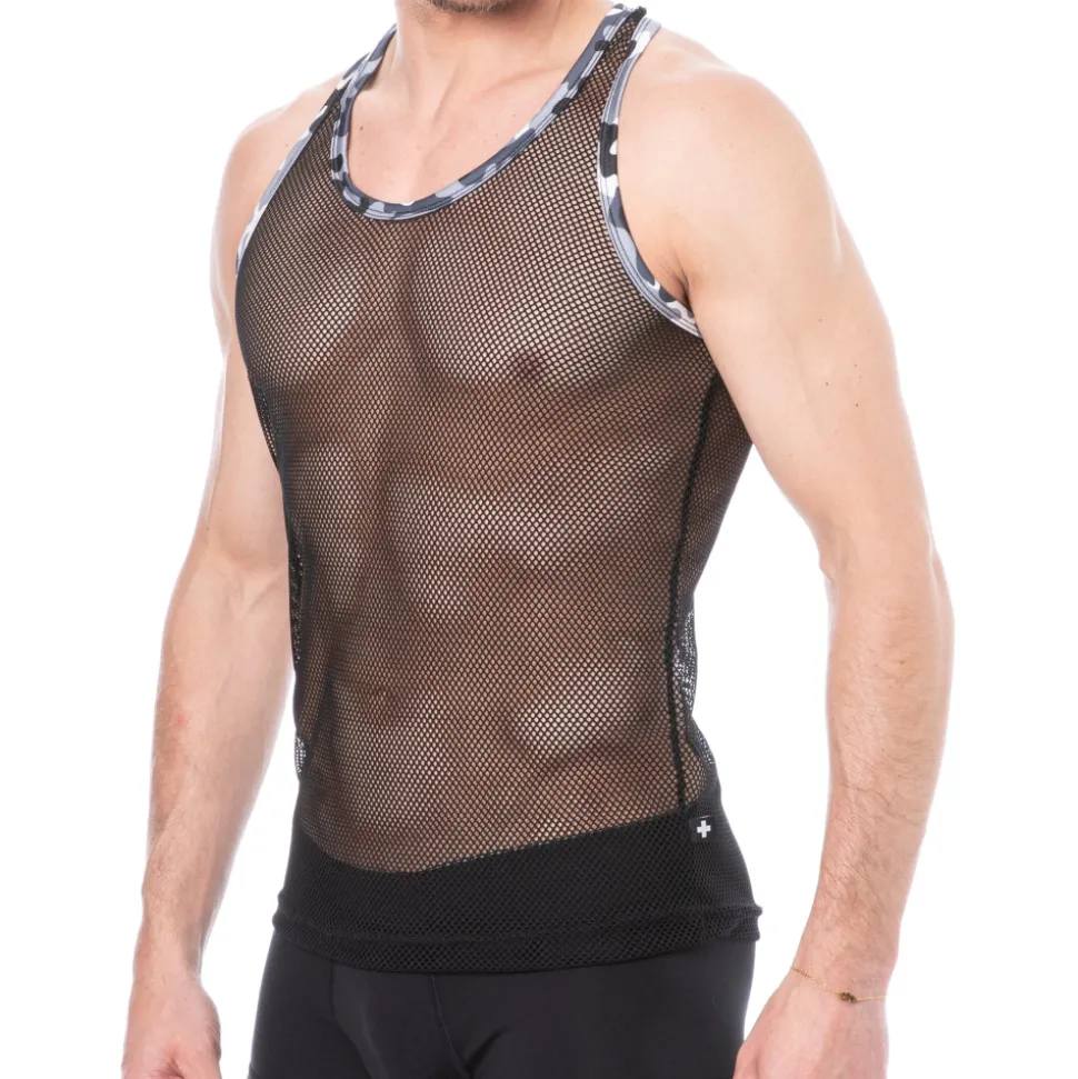Débardeur Summer Mesh Noir