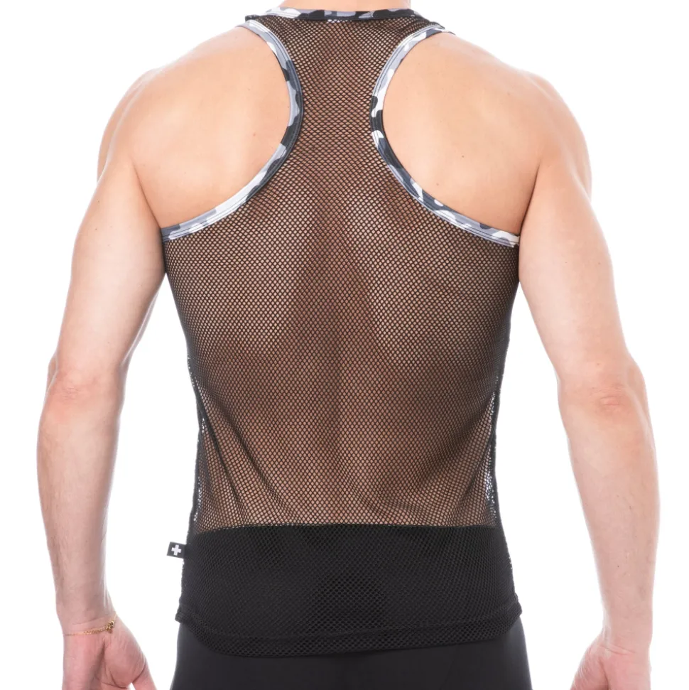 Débardeur Summer Mesh Noir