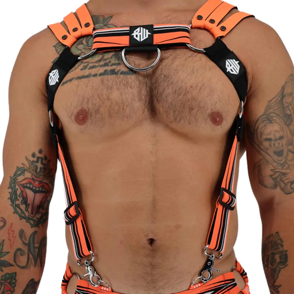 Harnais Body Circuit Breaker Orange Fluo