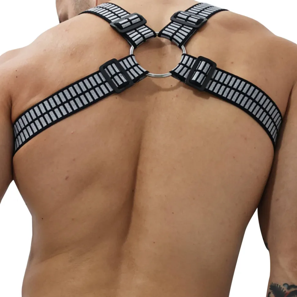 Harnais Body Hybred Noir - Gris