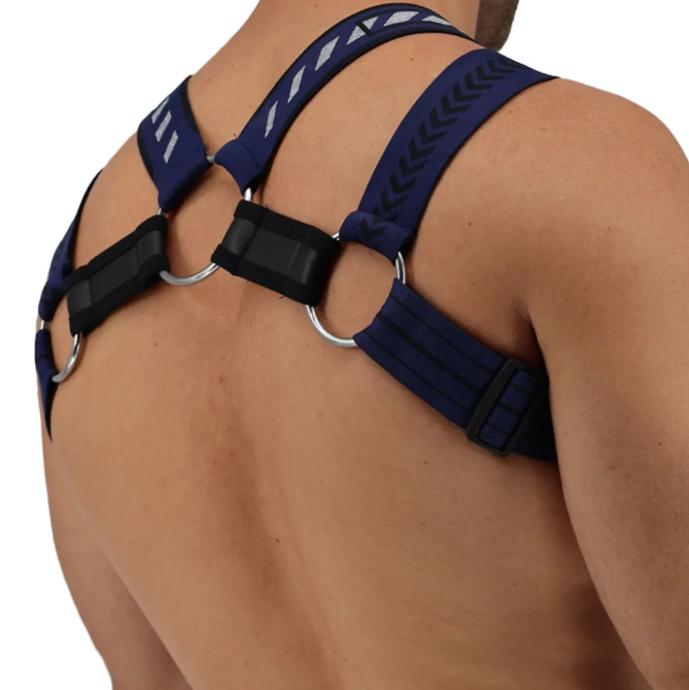 Harnais Body Mister Luxe Bleu Marine