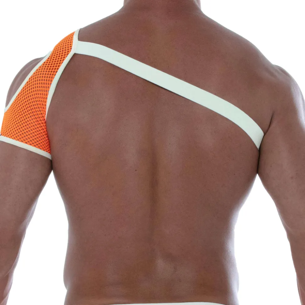 Harnais d'Epaule Neon Mesh Orange Fluo