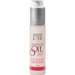 Huile de Massage Comestible Fraise