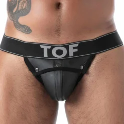 Jock Box en Néoprène Noir