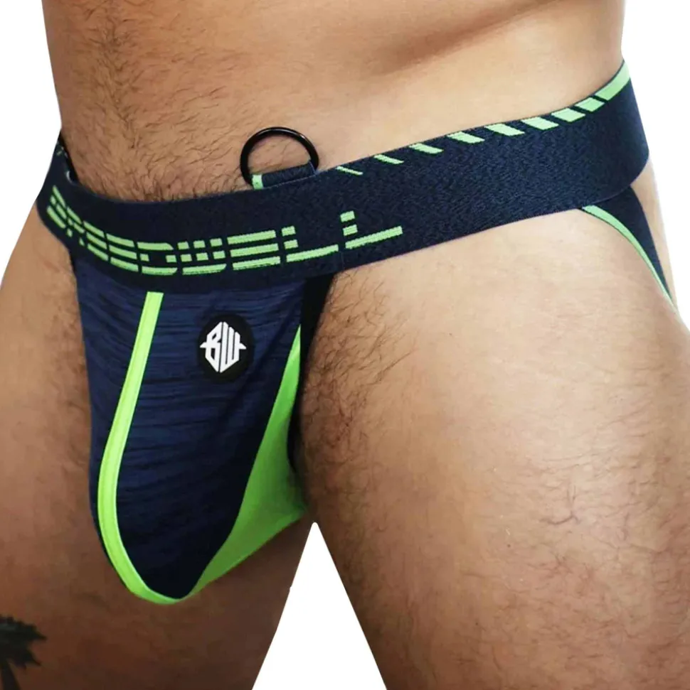 Jock Strap Cockpit Marine - Vert Fluo