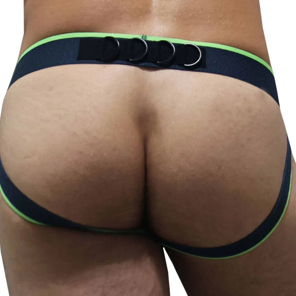 Jock Strap Cockpit Marine - Vert Fluo