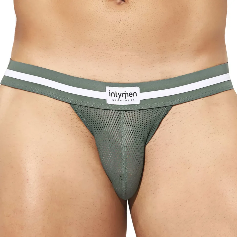 Jock Strap Hard Mesh Olive