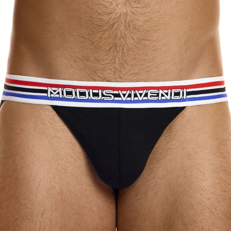 Jock Strap Heritage Noir