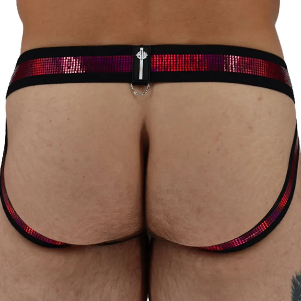 Jock Strap Illuminator Rose Fluo