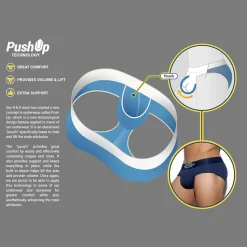 Jock Strap Naked Feeling Push Up Noir