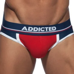 Jock Strap Push Up Sport Rouge