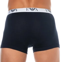 Lot de 3 Boxers Bold Monogram Coton Bleu Marine