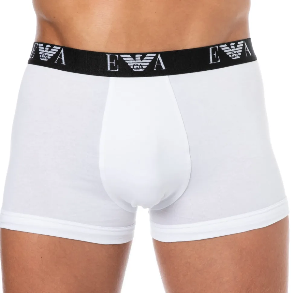 Lot de 3 Boxers Bold Monogram Coton Blancs