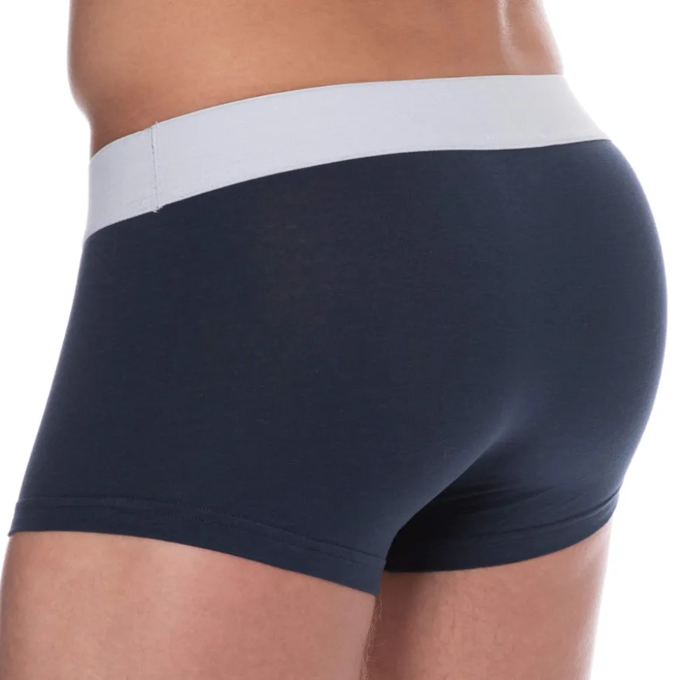 Lot de 2 Boxers Coton Bleu Marine