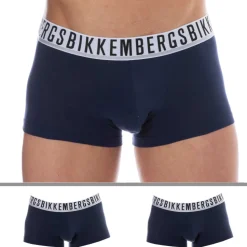 Lot de 2 Boxers Essential Coton Bleu Marine