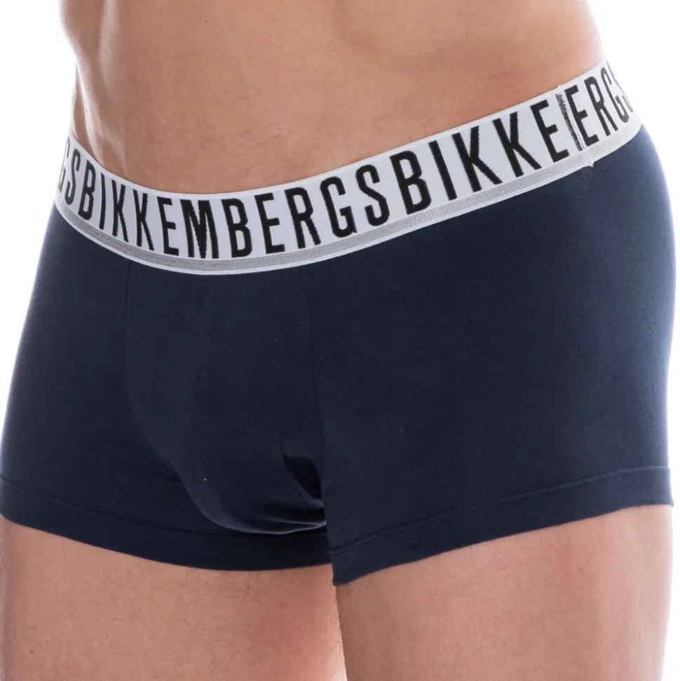 Lot de 2 Boxers Essential Coton Bleu Marine