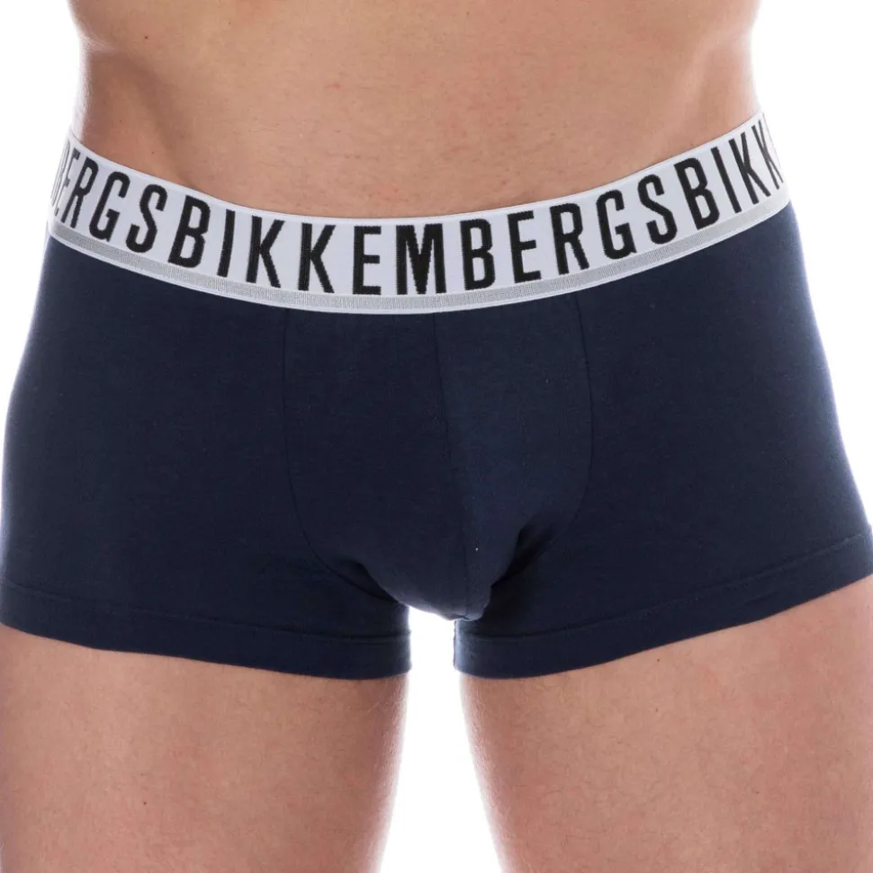 Lot de 2 Boxers Essential Coton Bleu Marine