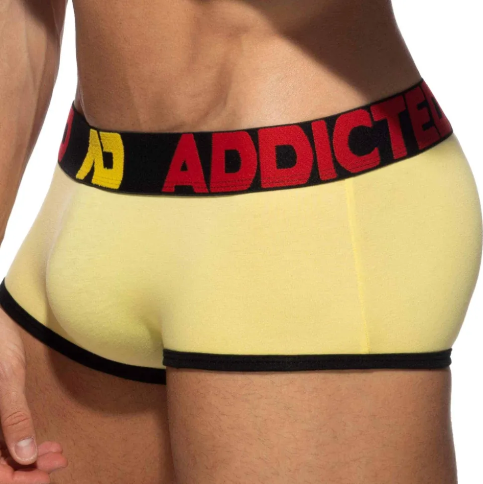 Lot de 3 Boxers Seamless Rose - Bleu - Jaune