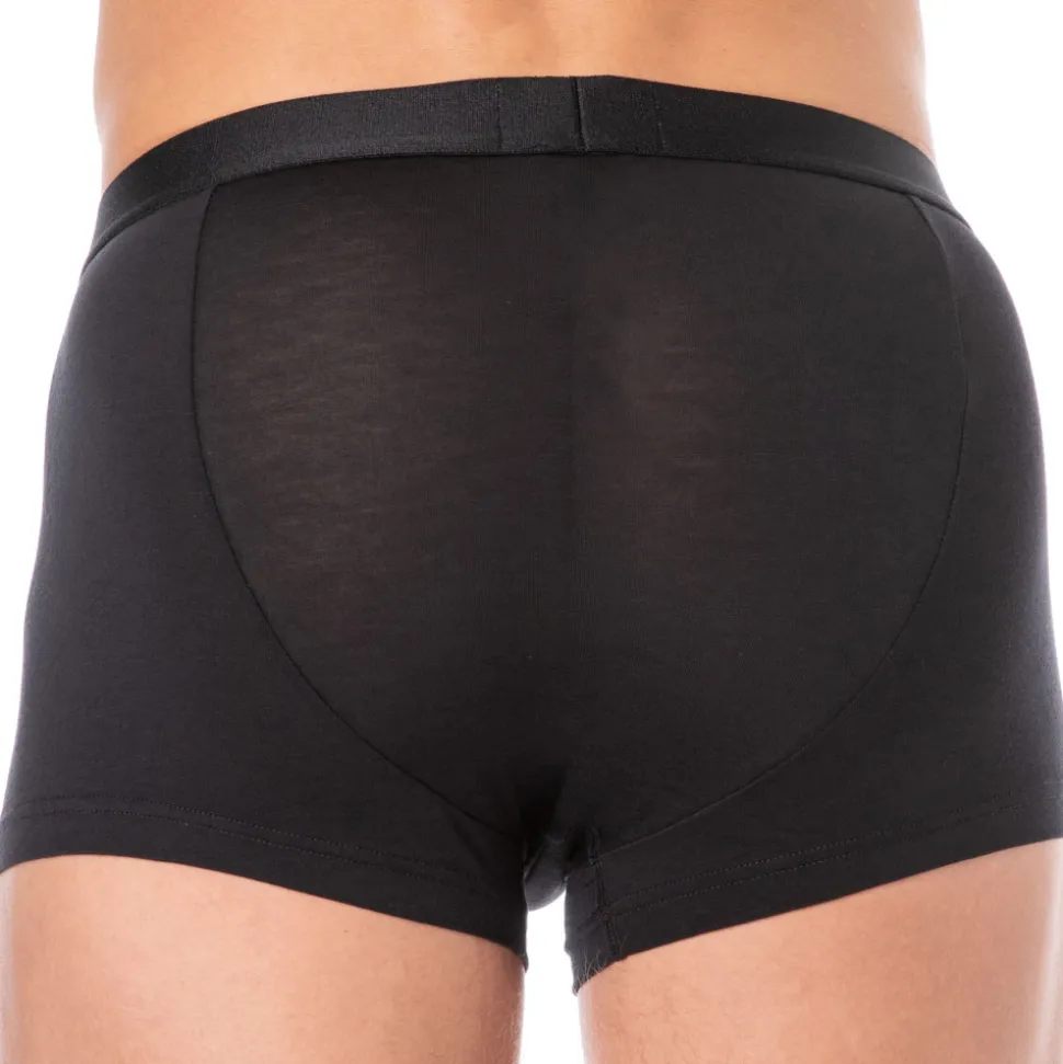 Lot de 2 Boxers Soft-Touch Bamboo Viscose Noirs