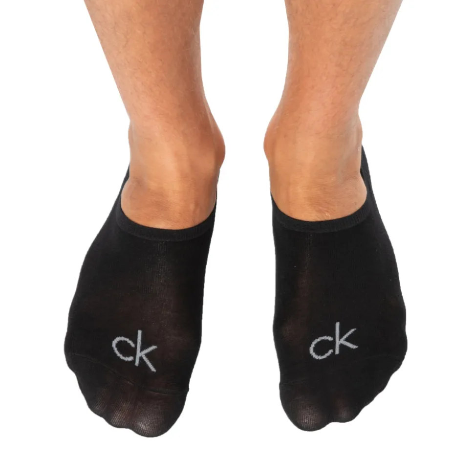 Lot de 3 Paires de Chaussettes Invisibles High Cut - Gris Chiné - Anthracite - Noir