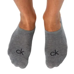 Lot de 3 Paires de Chaussettes Invisibles High Cut - Gris Chiné - Anthracite - Noir