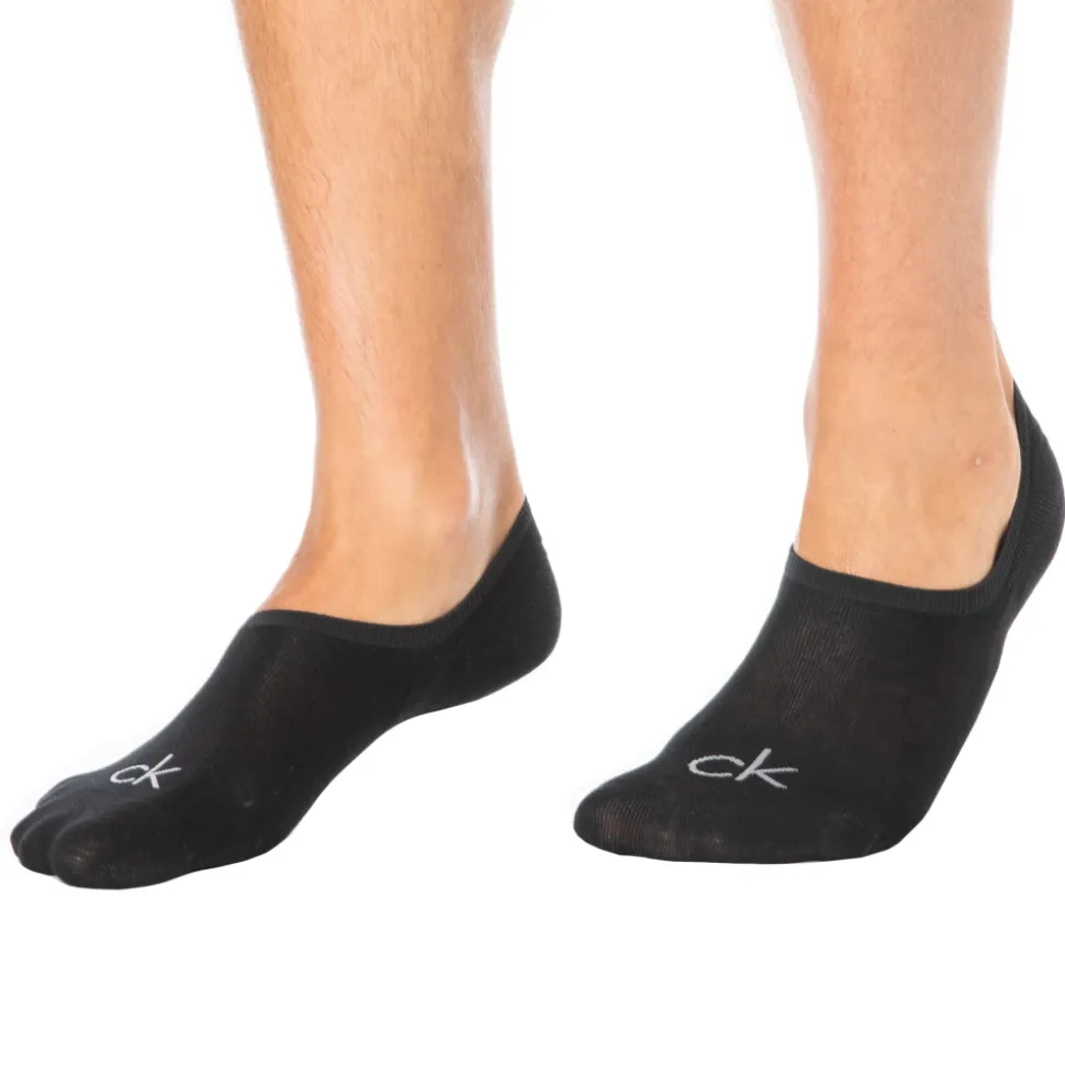 Lot de 3 Paires de Chaussettes Invisibles High Cut - Gris Chiné - Anthracite - Noir