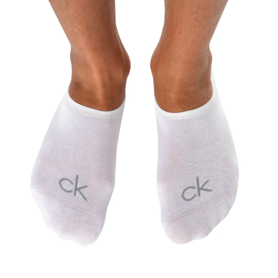 Lot de 3 Paires de Chaussettes Invisibles High Cut Blanches
