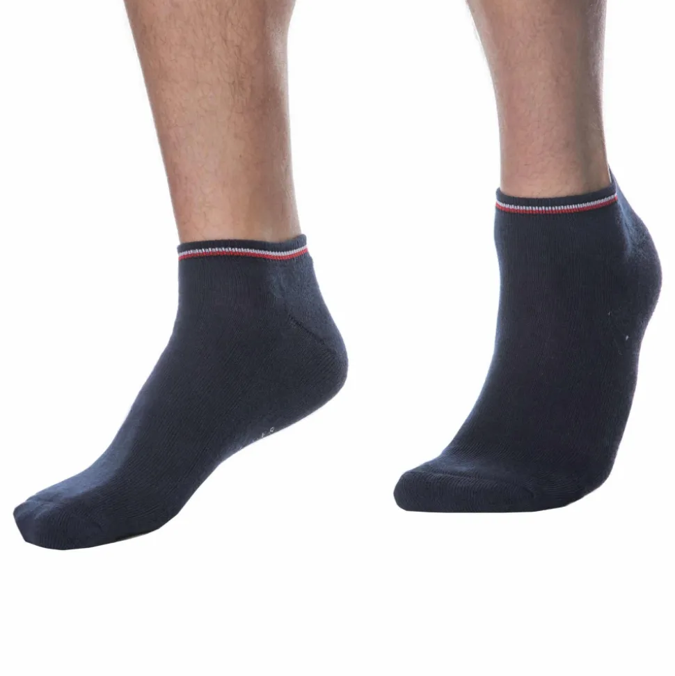 Lot de 2 Paires de Socquettes Sneaker Iconic Bleu Marine