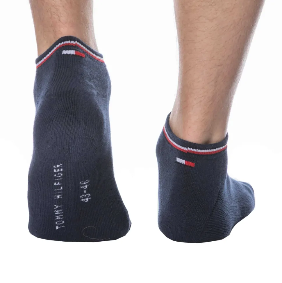 Lot de 2 Paires de Socquettes Sneaker Iconic Bleu Marine