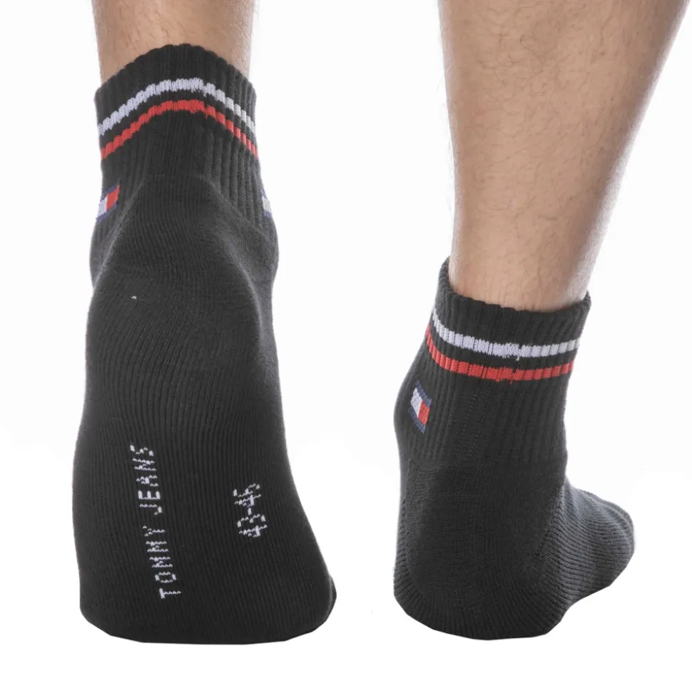 Lot de 2 Paires de Socquettes Sport Iconic Noires