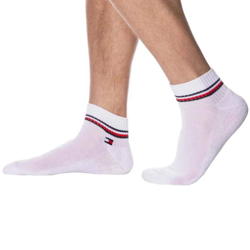 Lot de 2 Paires de Socquettes Sport Iconic Blanches
