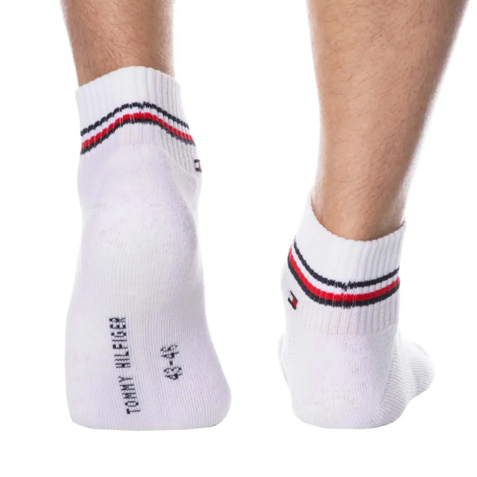 Lot de 2 Paires de Socquettes Sport Iconic Blanches
