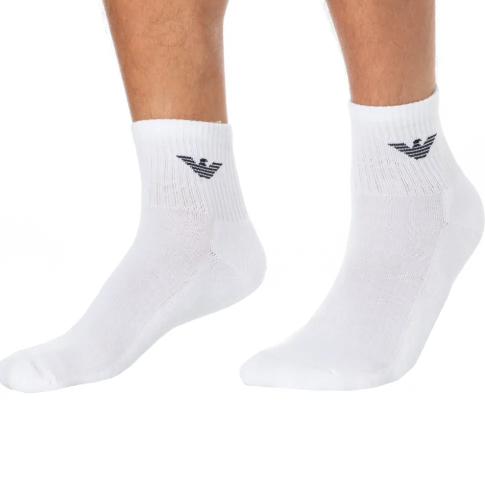 Lot de 3 Paires de Socquettes Sporty Sponge Blanches