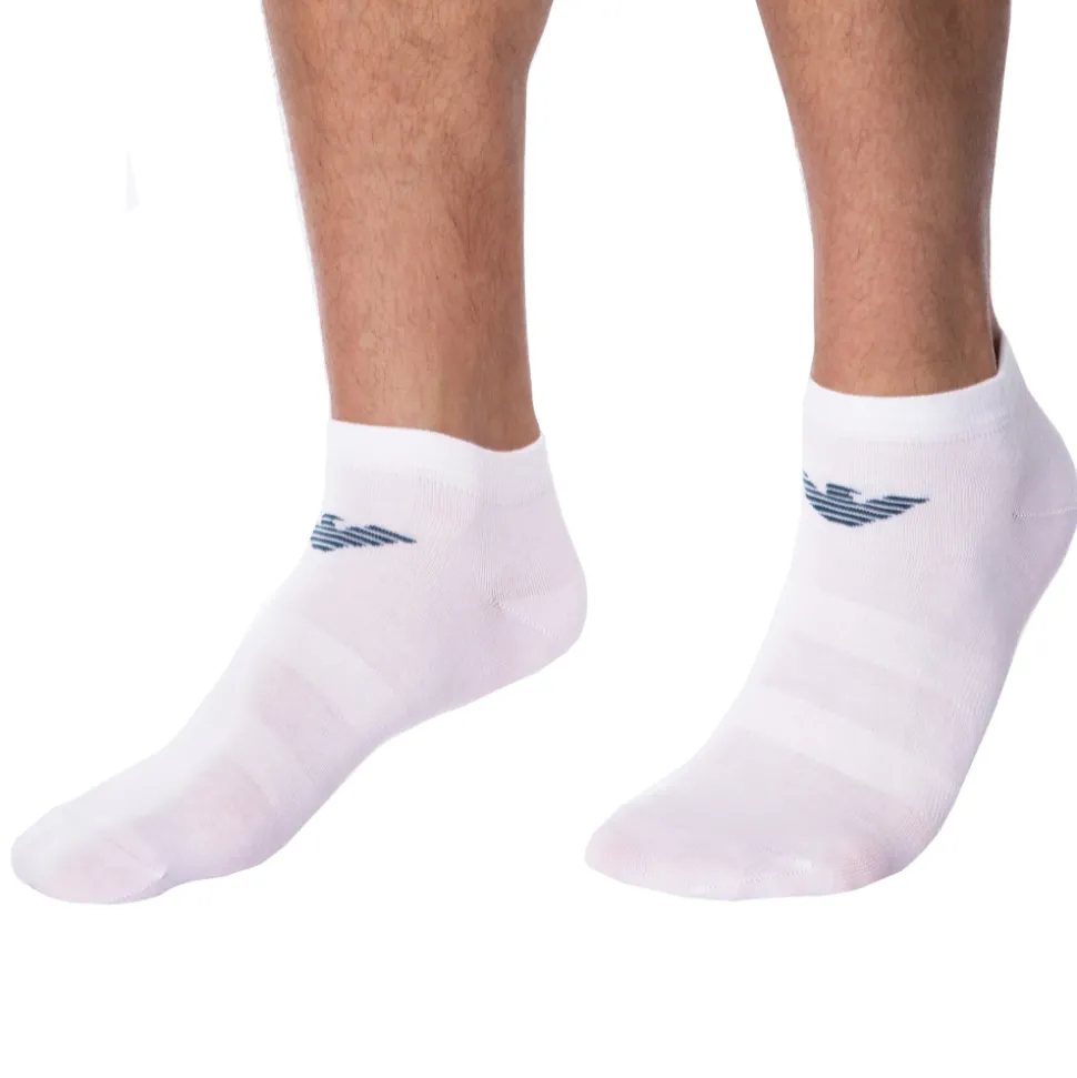 Lot de 3 Paires de Socquettes Eagle Blanches