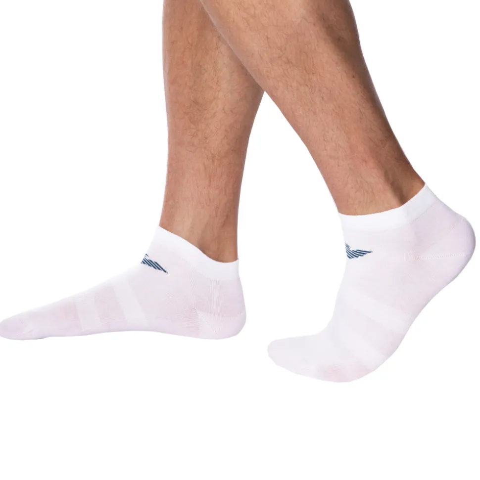 Lot de 3 Paires de Socquettes Eagle Blanches