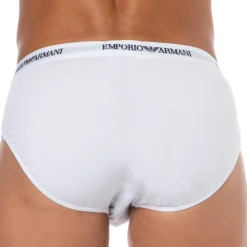 Lot de 3 Slips Core Logoband Coton Blancs