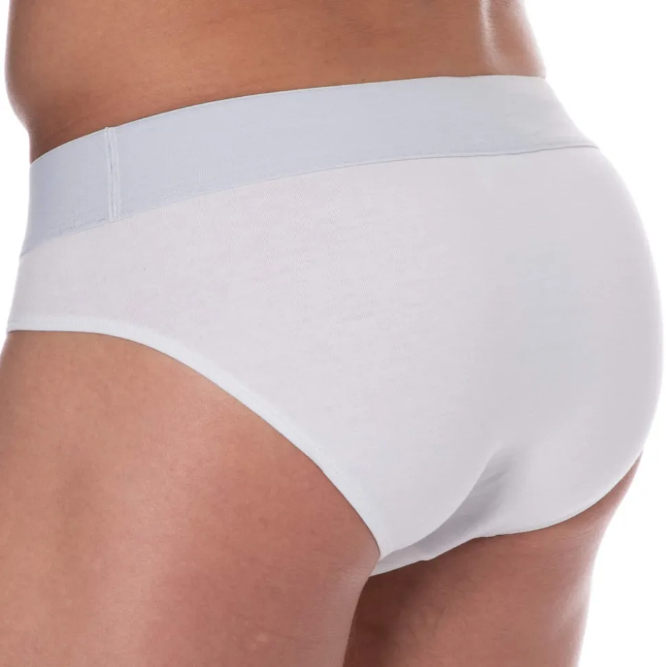 Lot de 2 Slips Coton Blancs