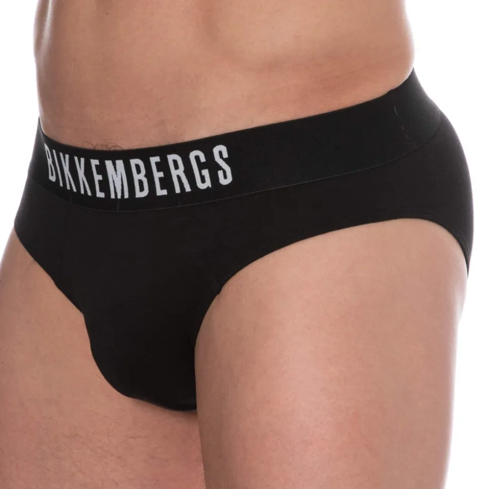 Lot de 2 Slips Coton Noirs