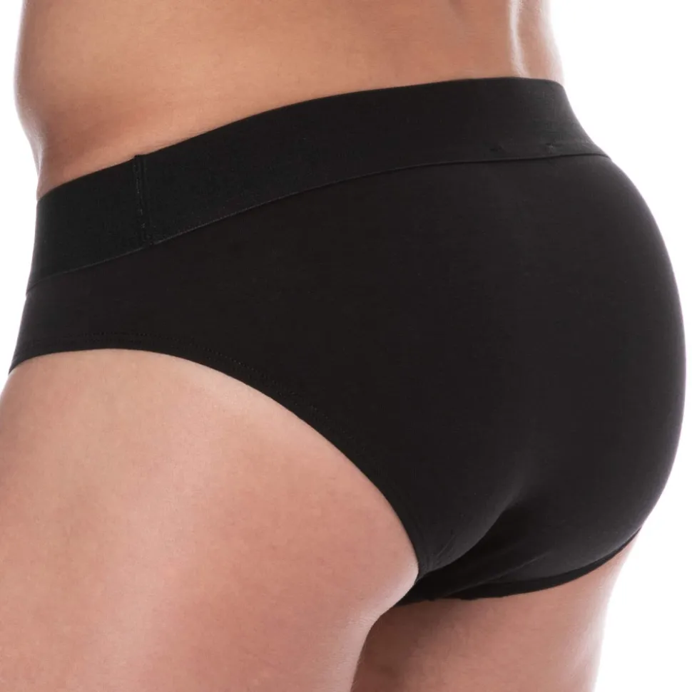 Lot de 2 Slips Coton Noirs