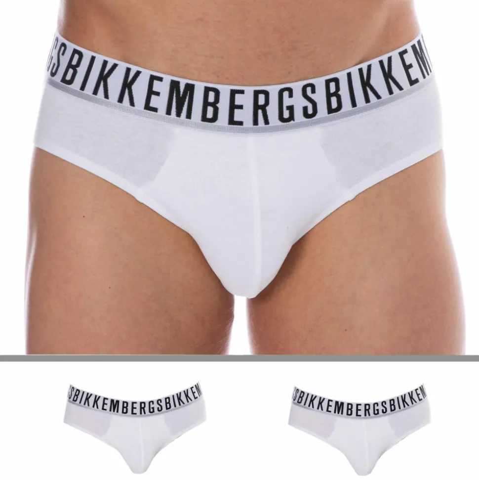 Lot de 2 Slips Essential Coton Blancs