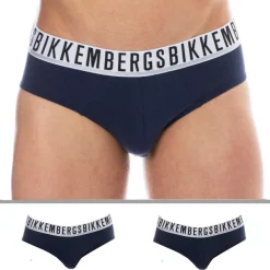 Lot de 2 Slips Essential Coton Bleu Marine